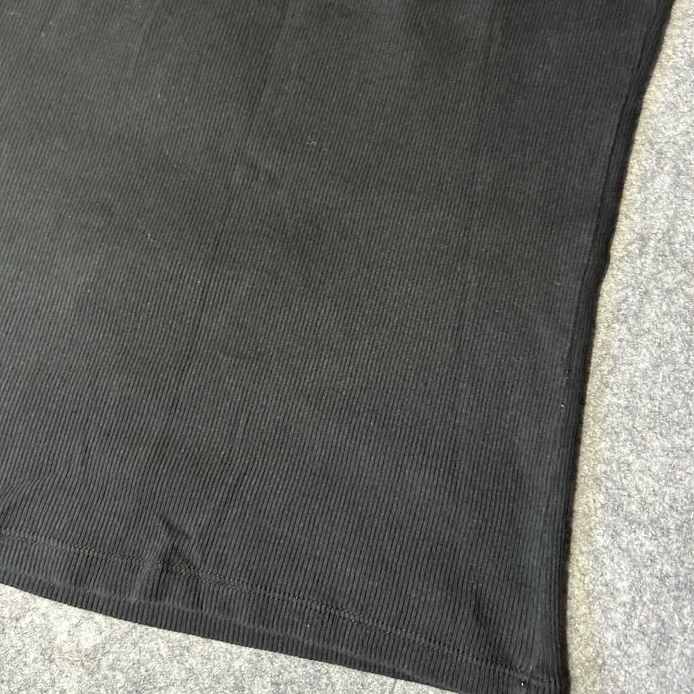 Harley Davidson Women's Small Tiger Ribbed Black Tank Top Quebec Canada - Picture 9 of 9